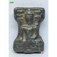 ราคา 3.392. พระมเหศวร พิมพ์เล็ก สองหน้าหัวกลับ เนื้อชินตะกั่ว s.l (51307154087)