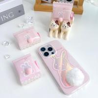 ราคา พร้อมส่งSet case T9S147&A4 โฮโลแกรมกระต่ายหางฟู สำหรับiPhone+AirPods เคสไอโฟน เคสแอร์พอด i11-14Pm,Pro2 (13499437682)