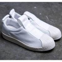 ราคา Adidas slip on BW35 สีขาว ของแท้ % (1376739148)