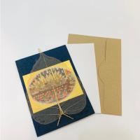ราคา การ์ดลายไทยแฮนด์เมด พร้อมซอง งานแฮนด์เมด mulberry cards (25211674080)