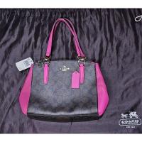 ราคา New!! COACH MINI CHRISTIE CARRYALL IN SIGNATURE COATED CANVAS​ แท้!! ป้ายห้อยมีสายยาวคะ​ (28063809651)