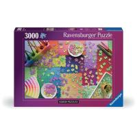 ราคา พร้อมส่ง-จิ๊กซอว์ Puzzles on puzzles Artwork by Karen Puzzles แบรนด์ Ravensburger jigsaw 3000 ชิ้น (25189045490)