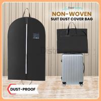 ราคา Dust Cover Non-woven Suit Cover HangerStorage Clothes Hanging Bag Hanging-type Suit Organizer Bag (52203922123)