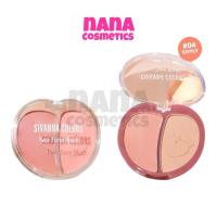 ราคา HF573 ซีเวนน่า คัลเลอร์ส สวีท พืช ทู -โทน บลัช บลัชออน SIVANNA COLORS SWEET PEACH TWO-TONE BLUSH (40658810150)