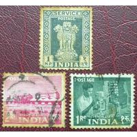 ราคา แสตมป์เก่าอินเดีย INDIA มีจำนวน 3 ดวงใช้แล้วเก่าเก็บน่าสะสม (12928420696)
