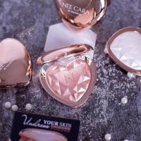 ราคา ไฮไลท์หัวใจ ตลับหรูหน้าฉ่ำวาว✨Nee Cara Let it Glow Highlighting Powder นีคาร่า ไฮไลท์ พาวเดอร์ (14680358935)