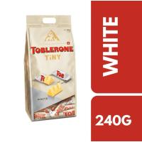 ราคา Toblerone Tiny White Chocolate 240g++โทเบลโรน ไวท์ช็อกโกแลต 240 กรัม (47903720281)