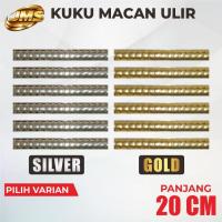 ราคา ด้ายเซรามิกกรงเล็บเสือ สีเงินและสีทอง 20 ซม. / เนื้อหากรงเล็บเสือ ตัวแปร ต่อ 20 40 60 80 100 ชิ้น ไม้วาจสีเล็บเสือ / ตะไบเล็บเสือ / ด้ายเล็บเสือ โมติฟ (40578754317)