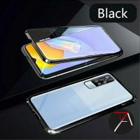 ราคา Vivo Y51A เคสแม่เหล็กกระจกสองด้านปลอกโลหะด้านหน้าด้านหลัง (27255501705)