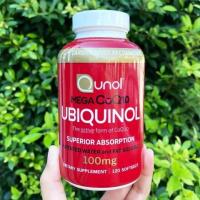 ราคา Qunol Mega CoQ10泛醇100 mg 120软粒 (24689952076)