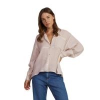ราคา ROXY เสื้อเชิ้ตแขนยาวสำหรับผู้หญิง CHASING SUN DAYS TOP 241 URJWT03116-XWCW (25118685268)