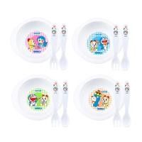 ราคา Natur (เนเจอร์) ถ้วยชุดพร้อมชุดช้อนส้อม ลาย Doraemon ลิขสิทธิ์แท้ (คละลาย) (28287147407)