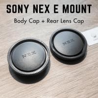 ราคา Body Cap+Rear Lens Cap | ฝาปิดบอดี้+ฝาปิดท้ายเลนส์ สำหรับกล้อง Sony E Mount (Nex) (8615702012)