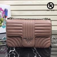 ราคา กระเป๋าสะพายสายโซ่สุภาพสตรี PRADA นำเข้าพร้อมหนังเนปาคุณภาพดี (57657406301)
