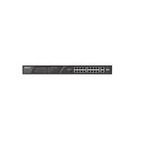 ราคา RUIJIE Switch POE 16ch รุ่น RG-ES118S-LP สวิตซ์ POE 16-Port 10/100Mbps + 2 Uplink port 10/100Mbps (18280021304)