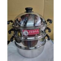 ราคา Zebra ชุดซึ้ง4ชิ้น Friendly 28ซม.ตราหัวม้าลาย หม้อนึ่งสแตเลส (43878220397)