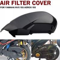 ราคา WA Motorcycle Carbon Fiber Pattern Air Box Air Cleaner Guard Air Filter protection Cover Shell For YAMAHA NVX155 Aerox 1 (41710750458)