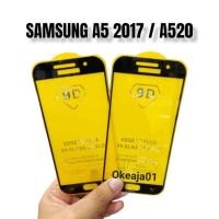 ราคา LAYAR กระจกนิรภัย SAMSUNG Galaxy A5 2017 / A520 กระจกเต็มจอป้องกันรอยขีดข่วน 9D (57554859958)