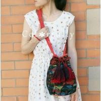 ราคา กระเป๋าผ้าทอทรงขนมจีบ (937998145)