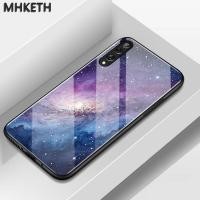 ราคา เคสสำหรับ Huawei Y9 prime 2019 P Smart Z 2019 Enjoy 10 Plus Y9 2019 เคสโทรศัพท์แก้วเรียบกับลวดลายท้องฟ้าเต็มไปด้วยดวงดาว (41167452776)