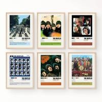 ราคา The Beatles อัลบั้ม Cover Wall Art พิมพ์โปสเตอร์ Rock เพลงโปสเตอร์คอลเลกชันของขวัญสําหรับคนรักเพลง (28610936848)