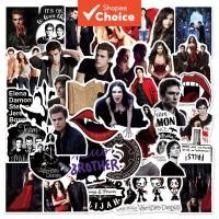 ราคา 50 ชิ้น The Vampire Diaries TV Series สติ๊กเกอร์ Graffiti - สติ๊กเกอร์กันน้ําสําหรับแล็ปท็อป, หมวกกันน็อค (41511948439)