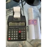 ราคา มือสอง: เครื่องคิดเลขพิมพ์กระดาษ Casio HR-100TM พร้อมกระดาษบวกเลข 8 ม้วน (15742242428)