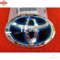 ราคา โลโก้ toyota เคลือแก้ว สีฟ้าไฮริด (53750164330)