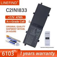 ราคา แบตเตอรี่แล็ปท็อป C21N1833สำหรับ ASUS ZenBook 14 UM431 UM431DA-AM020T UX431 UX431FA UX431DA UX431FN-AN002T (27257522762)