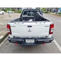 ราคา กันชนท้ายไทรทัน ทุกรุ่น R กันชนออฟโรด triton 2012-2022 กันชนท้ายเหล็กหนา triton rear off road bumper (20309241168)