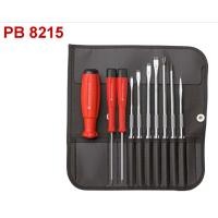 ราคา PB Swiss Tools รุ่น PB 8215 ชุดไขควง 10ตัว/ชุด พร้อมซองหนัง ไขควงเปลี่ยนแกนได้ (49950187952)