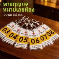 ราคา พวงกุญแจรีสอร์ท สั่งทำโลโก้ได้ ขนาด 5x3 ซม. พิมพ์ UV คมชัด ออกแบบฟรี สำหรับห้องพัก/โรงแรม (45156507133)