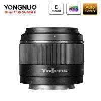 ราคา LENS YONGNUO 50MM F1.8S DR DSM II MOUNT FOR SONY APS-C AUTO FOCUS (25669221440)