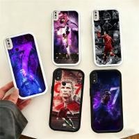 ราคา WB31 CR7 Ronaldo สีดําสีขาวซิลิโคนอ่อนนุ่มสําหรับ Hp ชุบ Samsung A31 A52S A51 A52 A33 A50s A34 A32 A35 A50 A30s 5G TPU วัสดุ (48257421440)