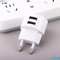 ราคา PIVOT Dual Usb Round Charger EU แบบพกพา Dual USB Mini Adapter Travel Charger Charger Adapter Travel Charger Head Wall Charger (51956113744)