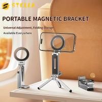 ราคา เป็นตัวเอก ที่วางขาตั้งกล้องโทรศัพท์แบบแม่เหล็ก360° หมุนที่วางโทรศัพท์แบบพกพาแบบพับได้, ขายึดปรับได้มัลติฟังก์ชั่นสากลน้ําหนักเบาโต๊ะคลิปโทรศัพท์วงเล็บ วิดีโอบล็อก (55406407417)