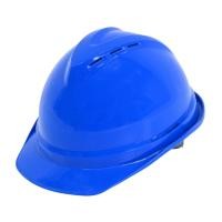 ราคา หมวกนิรภัย หมวก Safety พร้อมสายรัดคาง สีน้ำเงิน (41909565645)
