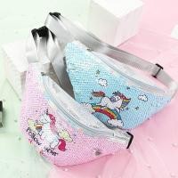 ราคา กระเป๋าคาดอกคาดเอวปักเลื่อม ลายยูนิคอร์น สำหรับเด็ก กระเป๋าคาดอกคาดเอวเด็ก (19113986057)