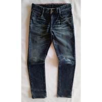 ราคา Edwin Jerseys (Slim Tapered) Japan เอววัดจิง 32" ผ้ายืดฟอกริ้วรอยยับสวย ป้ายหนังแดง สภาพสมบูรณ์ (27422979376)