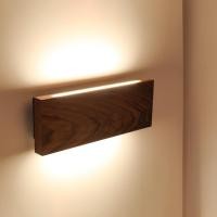 ราคา โคมไฟติดผนัง ไม้วอลนัท แฮนด์เมด สไตล์เกาหลี (19194774096)