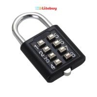 ราคา PVN68256 Keyless, ล็อครหัสหมุนได้, ล็อครหัสผ่านสแตนเลสขนาดเล็กที่สามารถทนต่อน้ําและสนิม litebuy (43660950954)