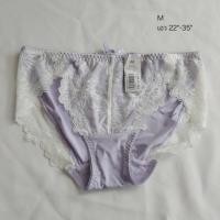 ราคา M / Aimerfeel กางเกงในญี่ปุ่น ลูกไม้สวยมาก สีม่วงอ่อน น่ารัก (46206333791)