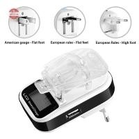 ราคา Adachoi Universal Battery Charger Travel USB Wall Charging พร้อมจอแสดงผล LCD สําหรับโทรศัพท์มือถือกล้อง TH (29476270135)