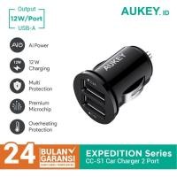 ราคา Aukey CC-S1 Expedition Series 2 Port Car Charger (26215184544)