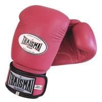 ราคา THAISMAI - BG124 นวมชกมวย อุปรณ์มวยไทย นวมต่อยมวย หนังแท้ สีชมพู- Boxing Gloves Pink Leather (12845901673)