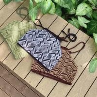 ราคา Fannie Halter Top เสื้อคล้องคอ เสื้อไหมพรมเอวลอย เสื้อไหมพรมคล้องคอ สายเดี่ยวคล้องคอ เสื้อครอปไหมพรม เสื้อผูกคอ (14012380439)