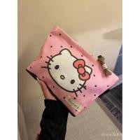 ราคา [Aria G-1] Sweetheart Hello Kitty ความจุขนาดใหญ่แต่งหน้าแบบพกพา Liner Storage Travel ชุดหูฟังกระเป๋าใส่เหรียญ (55104437942)