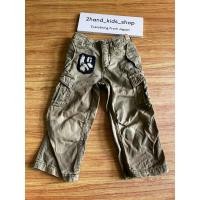 ราคา มือสองญี่ปุ่น•กางเกงเด็ก Gap Cargo ลายพราง Sz. 100 เอว 20” มีตัวปรับเอวด้านใน ขายาว 21” (29664423714)
