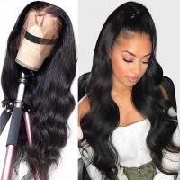 ราคา ➧ Original Wig Women Human True Hair Long African Ladies Curly Hair Wavy Curls Lace Front Wig For (24077842374)