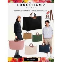 ราคา ของแท้ / พร้อมส่ง Longchamp LE PLIAGE ORIGINAL TRAVEL BAG Size: XL พร้อมชุดสายครอสบอดี้ของแบรนด์ (29638863479)